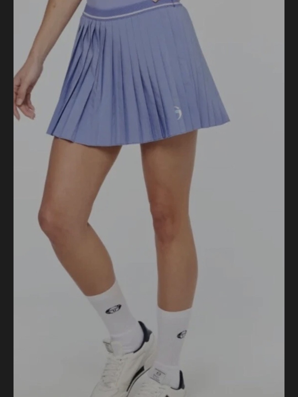 NWT Sergio Tacchini Lavender Pleated Tennis Court Skort Size M